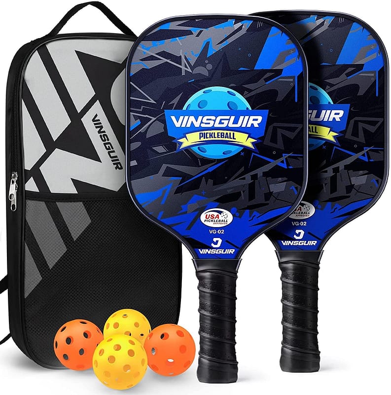 VINSGUIR Pickleball Paddles, USAPA Approved Fiberglass Pickleball
