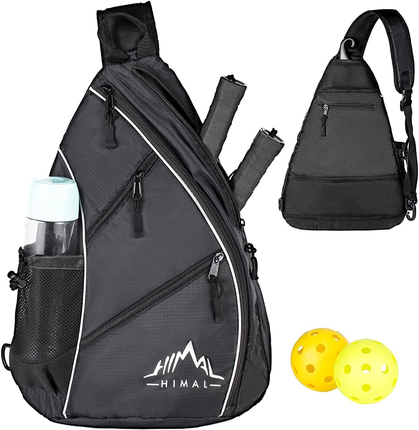 Himal Pickleball Bag Adjustable Pickleball,Tennis,Racketball Sling Bag